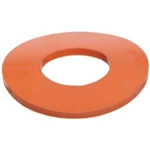 Silicone Flange Gasket, Ring, Red, Fits Class 150 Flange, 1/8 Thick 