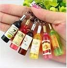 1x Cute Wine Bottle Shape Cell Phone Bag Charm Strap
