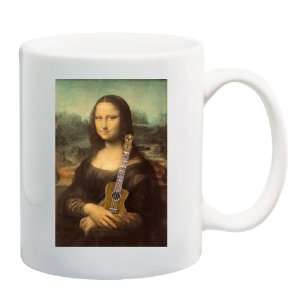  MONA LISA GUITAR Mug Coffee Cup 11 oz 