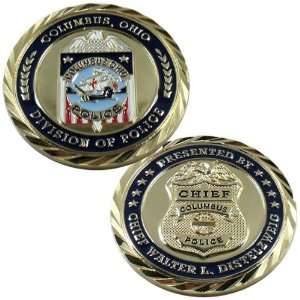  Columbus Chief Challenge Coin 
