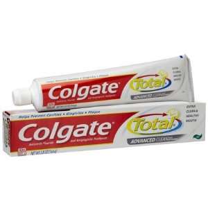 Colgate Total Advanced Whitening Gel Toothpaste 5.8 oz (Quantity of 5 