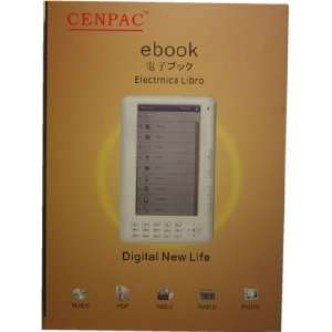  Ebook Reader 8gb with Case White Color 7 High Resolution Color 