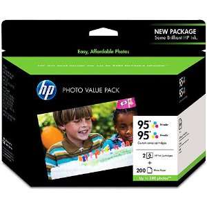   HP DeskJet 9868 Tri Color Ink Twin Pack Combo Pack (OEM) Electronics