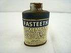 fasteeth denture powder trial size vintage expedited shipping 