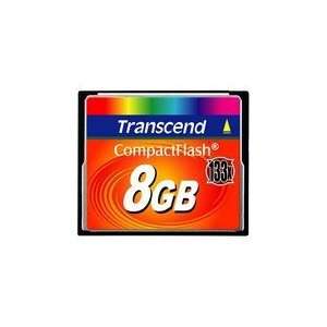  Transcend 8GB Compact Flash Card (133x) Electronics