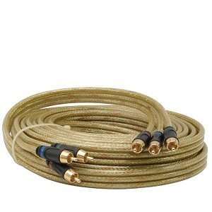   Component (M) to (M) Video Cable w/Premium 24K Gold Plated Connectors