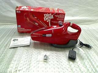 Dirt Devil BD10045RED AccuCharge 15.6 Volt Hand Vac ENERGY STAR 