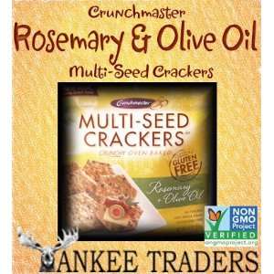 Rosemary & Olive Oil Multi seed Crackers   2 / 4.5 Oz Bags Gluten Free