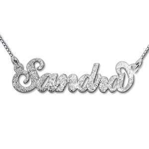   Sterling Silver Personalized Name Necklace 16   Custom Made with any