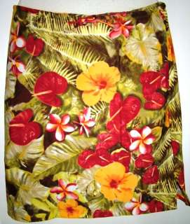 Maui Wear womens 824w knee skirt, Brazilian Lycra  