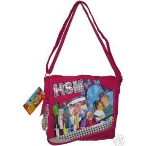  Disney High School Musical Dj Messenger Bag Tote Pink 