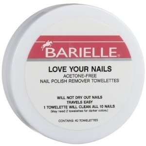  Barielle Acetone Free Nail Polish Remover Towelettes    40 