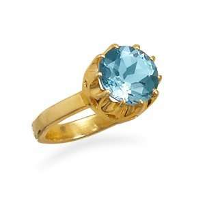  Rhodium Plated Yellow and Clear CZ Ring Jewelry