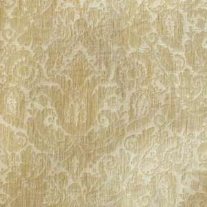   Chic Chenille Damask Ivory Fabric By The Yard Arts, Crafts & Sewing