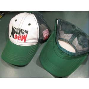 Dew AMP Energy Winners Circle Truckers Hat Green Mesh Backing Hat Cap 