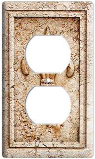 NEW ROYAL FLEUR DE LIS ELECTRIC POWER 2 OUTLET WALL PLATE COVER ROOM 