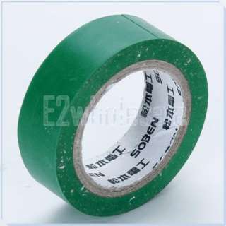 Green PVC Roll Electrical Insulating Tape 18mm x 10m  