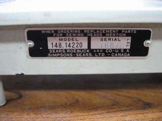  Kenmore 148.14220 Electronic Sewing Machine  
