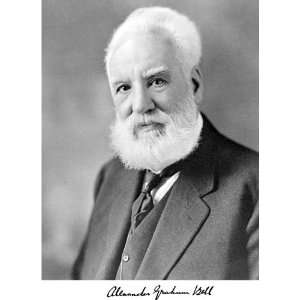  Alexander Graham Bell Inventor 8 1/2 x 11 Photograph w 