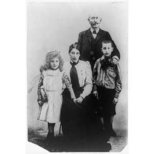  Capt. Alfred Dreyfus,with wife(?),two children