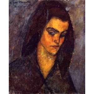    Beggar Woman Amedeo Modigliani Hand Painted Art