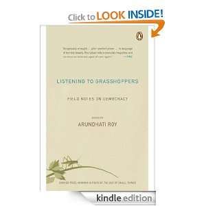 Listening To Grasshoppers Arundhati Roy  Kindle Store