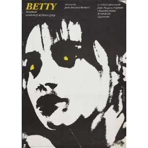 Blue Poster Movie Polish 27 x 40 Inches   69cm x 102cm Beatrice Dalle 