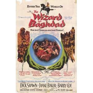  The Wizard of Baghdad (1960) 27 x 40 Movie Poster Style A 