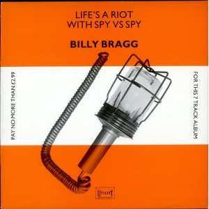 Billy Bragg Lifes A Riot With Spy Vs Spy 1983 UK vinyl LP UTIL1