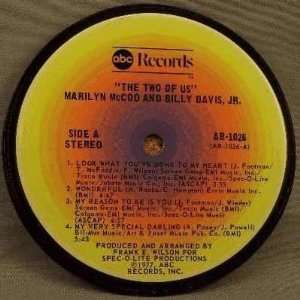  Marilyn McCoo & Billy Davis Jr.   The Two Of Us (Coaster 