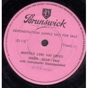   LOVE IS ENDED 7 INCH (7 VINYL 45) UK BRUNSWICK CHUCK REED Music