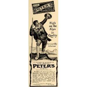  1906 Ad Peters Milk Chocolate Lamont Corliss Company 