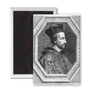  Cornelius Jansen, Bishop of Ypres (etching)    3x2 inch 