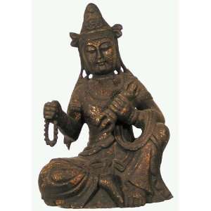  Tibetan Wood Gilt 5th Dalai Lama 