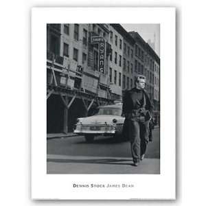  James Dean, Midtown NYC, 1955 by Dennis Stock 18.75x24.5 