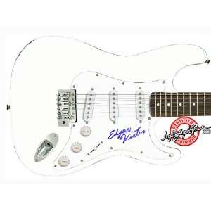 Edgar Winter Autographed Signed Guitar