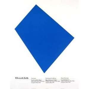  At Castelli?S 1981 by Ellsworth Kelly. size 27.5 inches 