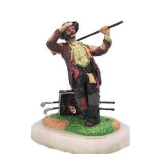 Emmett Kelly Jr Par 4 The Course Figurine Made in the USA