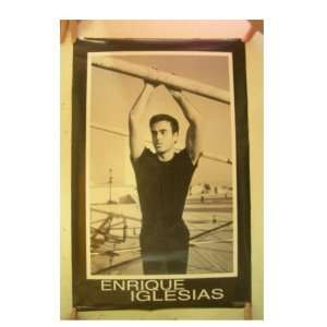 Enrique Iglesias Poster Stunning Black And White Shot