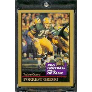  1991 ENOR Forrest Gregg Football Hall of Fame Card #51 
