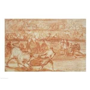   Finest LAMINATED Print Francisco De Goya 24x18