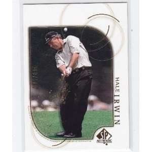   SP Authentic Golf Hale Irwin Gold Card #13 Rd 9/500 