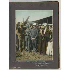  Col Laurence,Herbert Samuel,Amir Abdullah,Amman,1921