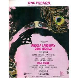  Sheet Music One Person Jerry Herman 216 