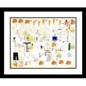  Icarus Esso by Jean Michel Basquiat   Framed Artwork 