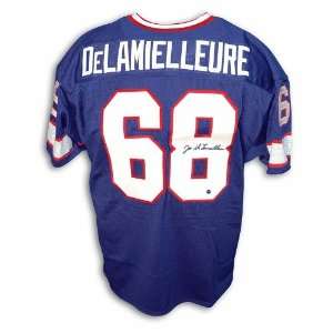 Joe Delamielleure Autographed Buffalo Bills Throwback Jersey