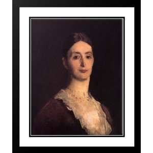 Sargent, John Singer 28x34 Framed and Double Matted Portrait of 