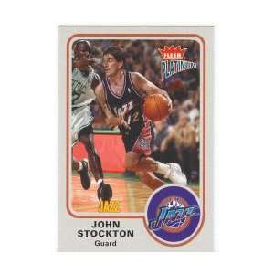 John Stockton 2002 03 Fleer Platinum Card #31