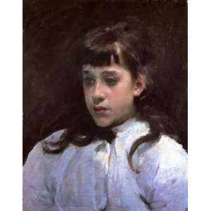   John Singer Sargent   24 x 30 inches   Young Girl W
