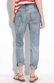 Current/Elliott Roller Slouchy Stretch Jeans (Catskill Destroy Wash 